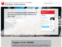 Tablet Screenshot of exhibitatsessions.org